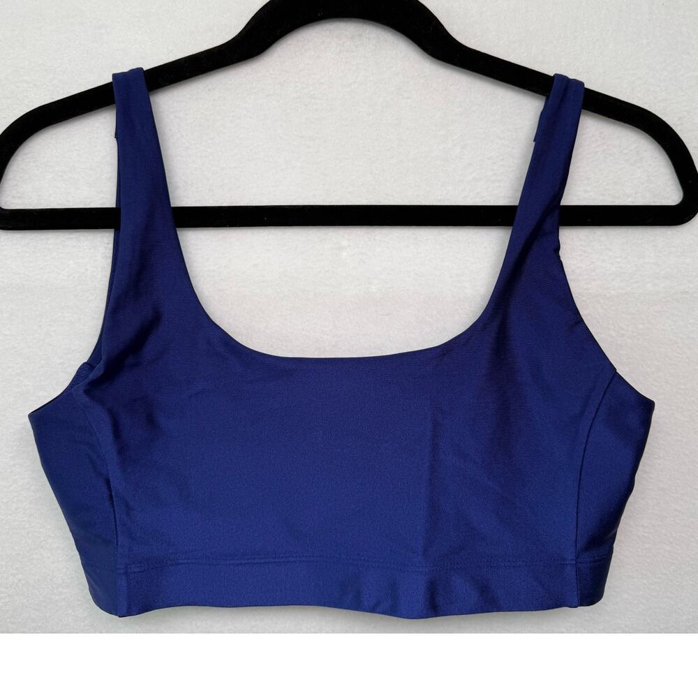 Outdoor Voices Beam Midnight Blue Sports Bra, Size M